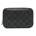 Louis Vuitton Black Monogram Eclipse Clutch Bag