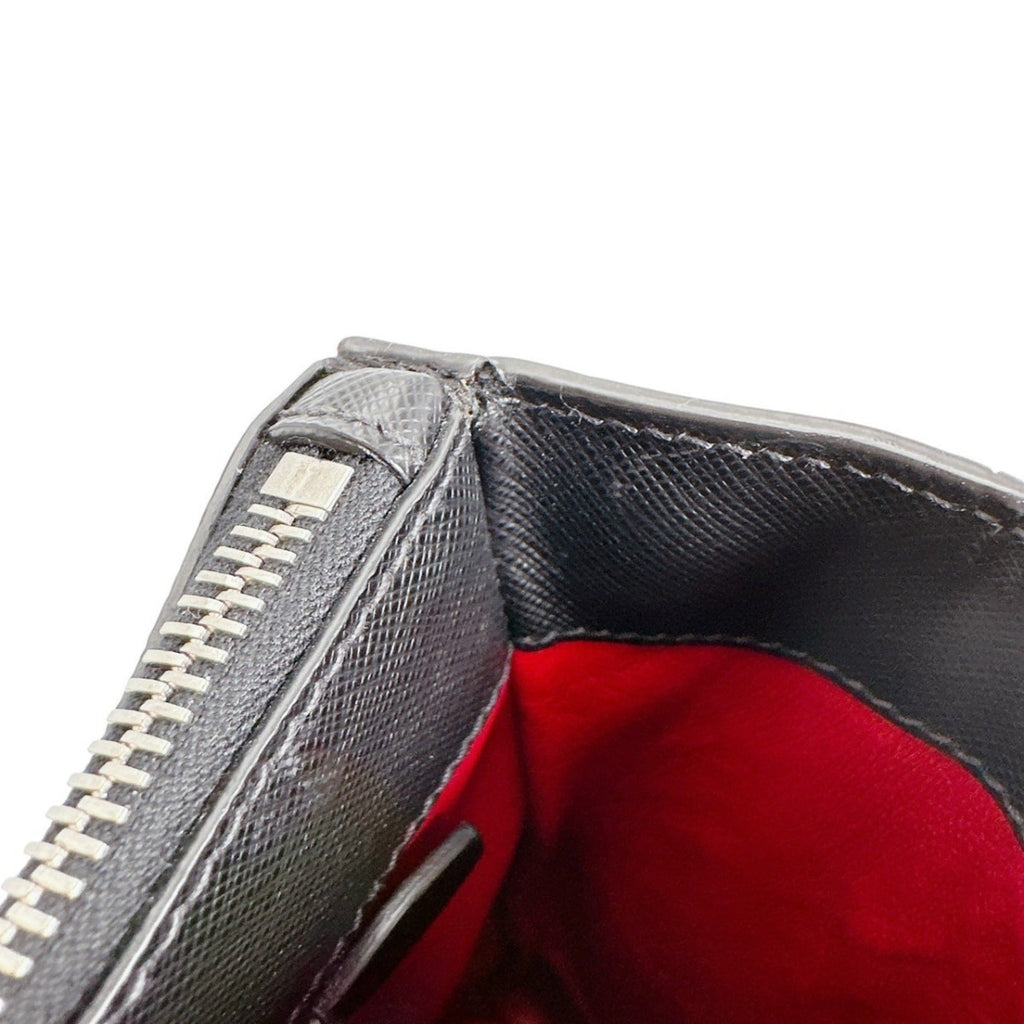 Prada Saffiano Black Leather Tote Bag