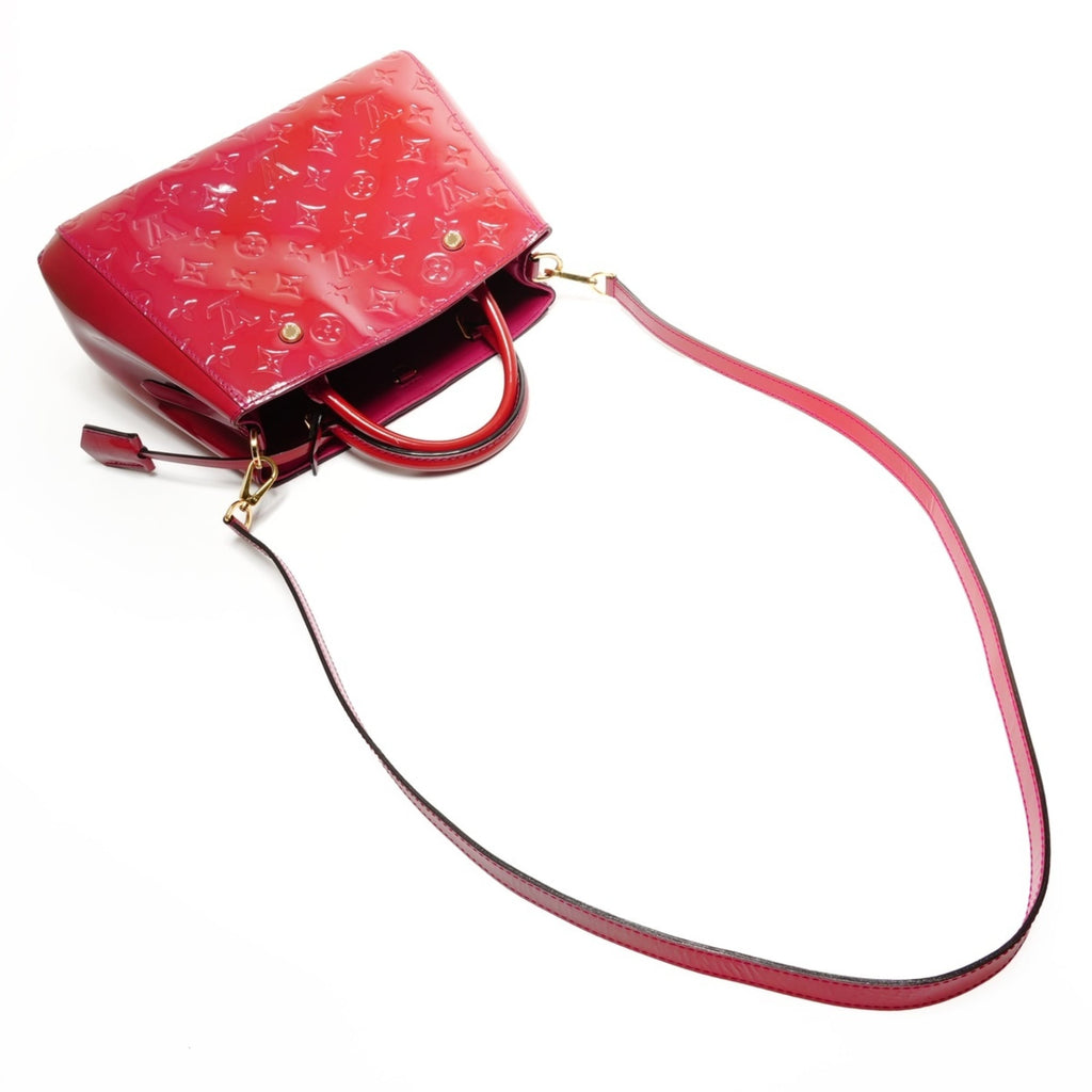 Louis Vuitton Red Color Vernis Handbag