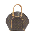 Louis Vuitton Marron Coated Canvas Handbag