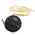 Christian Dior Black Leather Shoulder Bag (Pre-Owned)