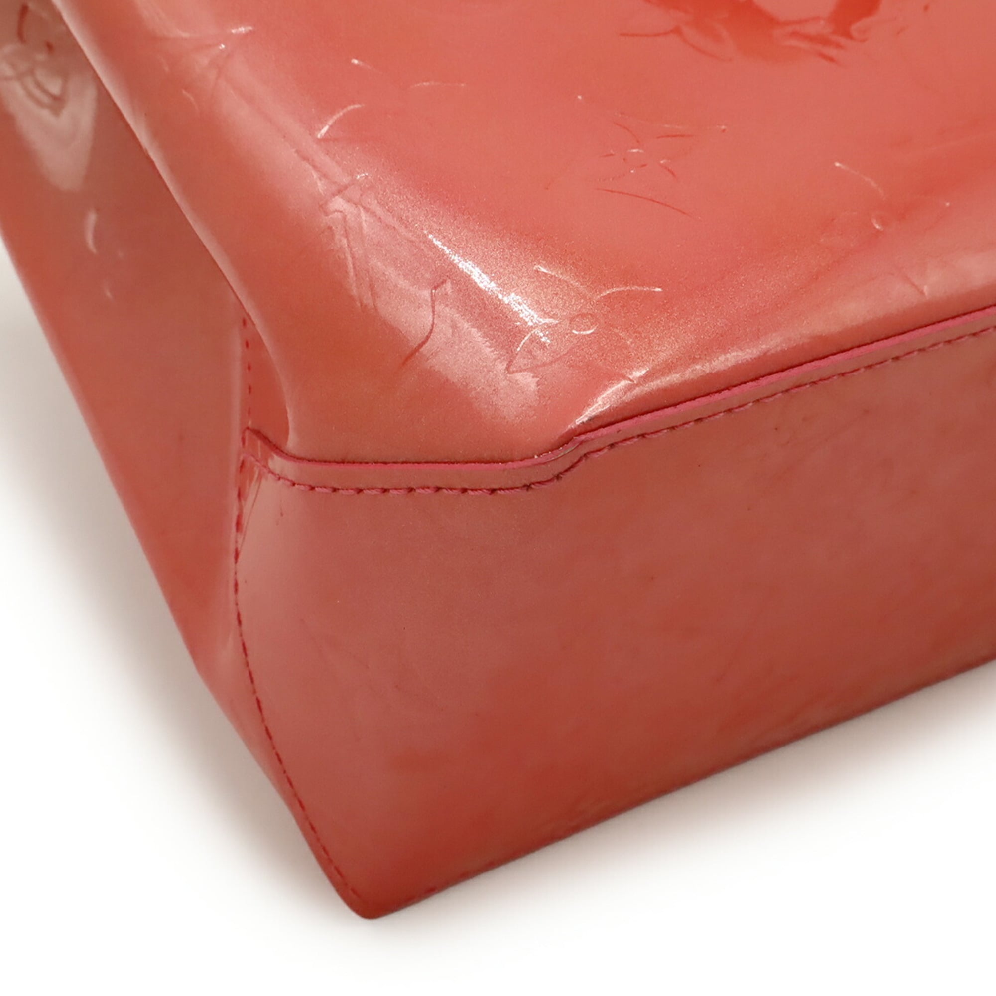 Louis Vuitton Monogram Vernis Framboise Handbag Tote Bag