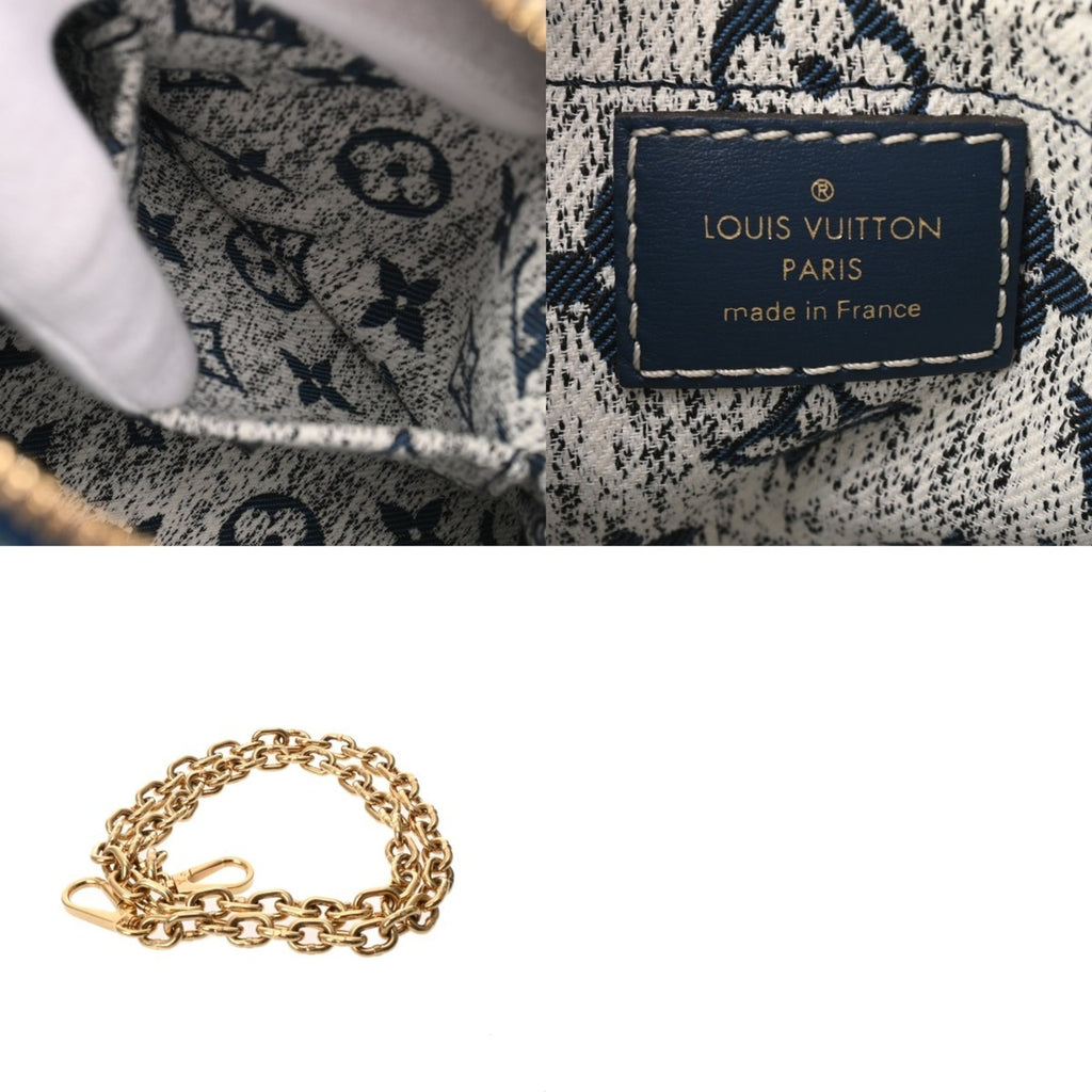 Louis Vuitton Blue Monogram Jacquard Denim Handbag