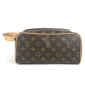 Louis Vuitton Brown Monogram Canvas Clutch Bag Pouch