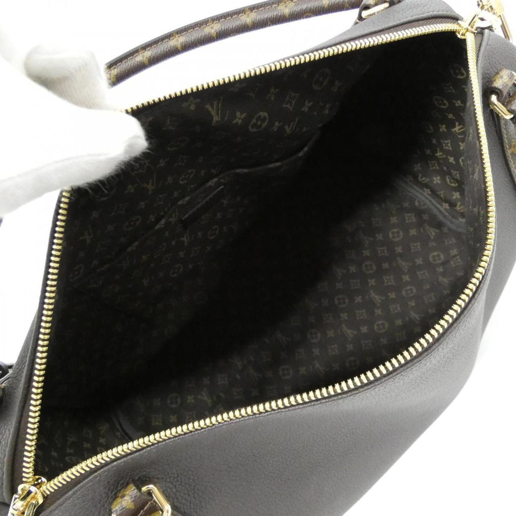 Louis Vuitton Acajou Leather Shoulder Bag