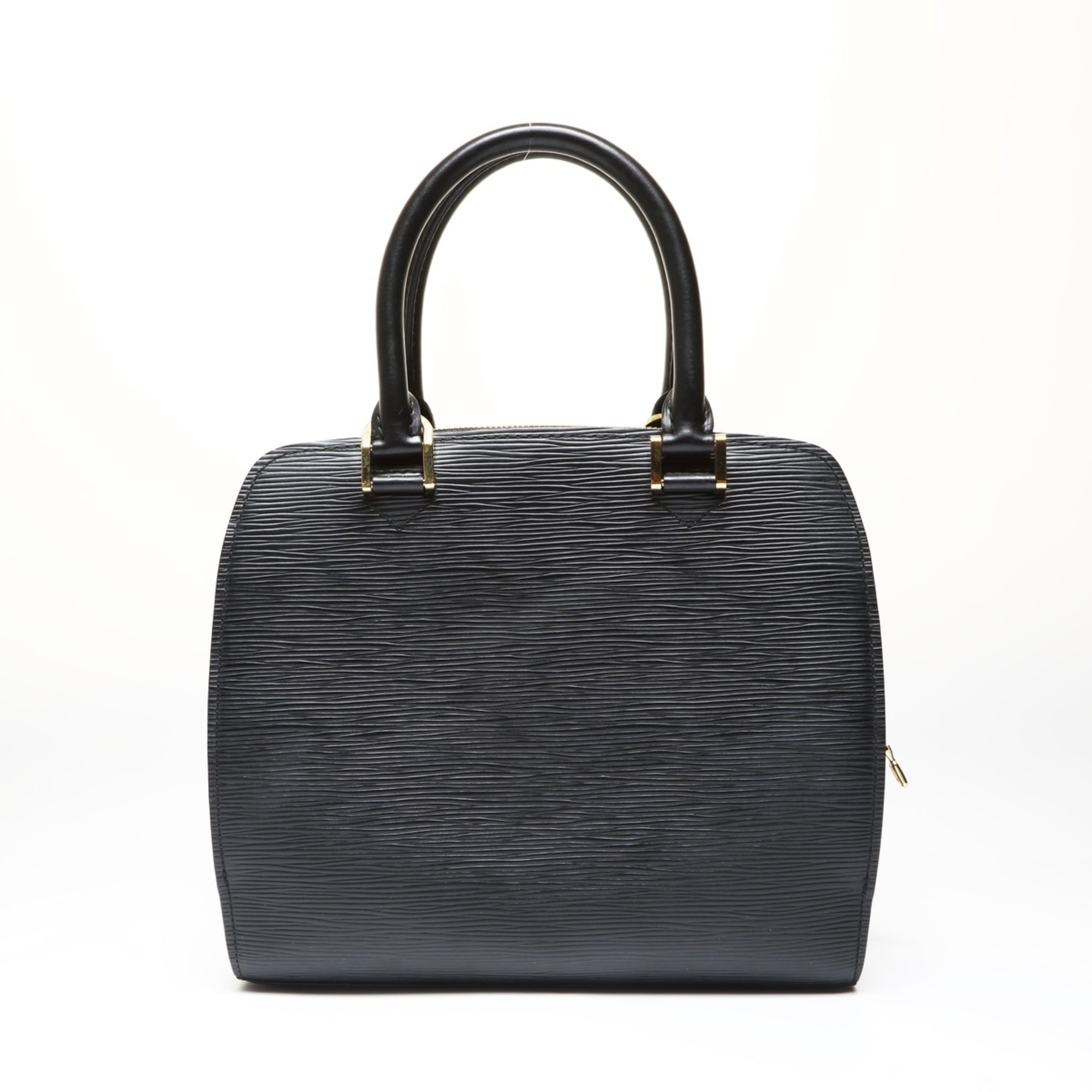 Louis Vuitton Epi Black Epi Leather Handbag