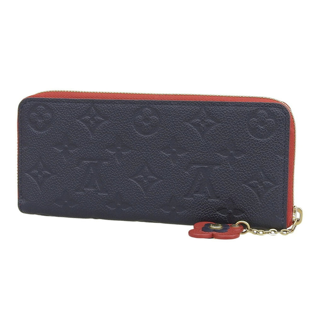 Louis Vuitton Marine Rouge Monogram Navy Monogram Empreinte Coin Purse/Coin Case