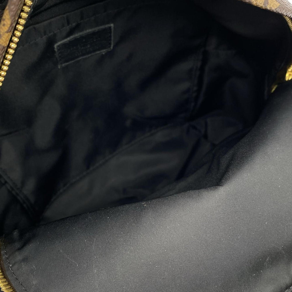 Louis Vuitton Brown Coated Canvas Backpack