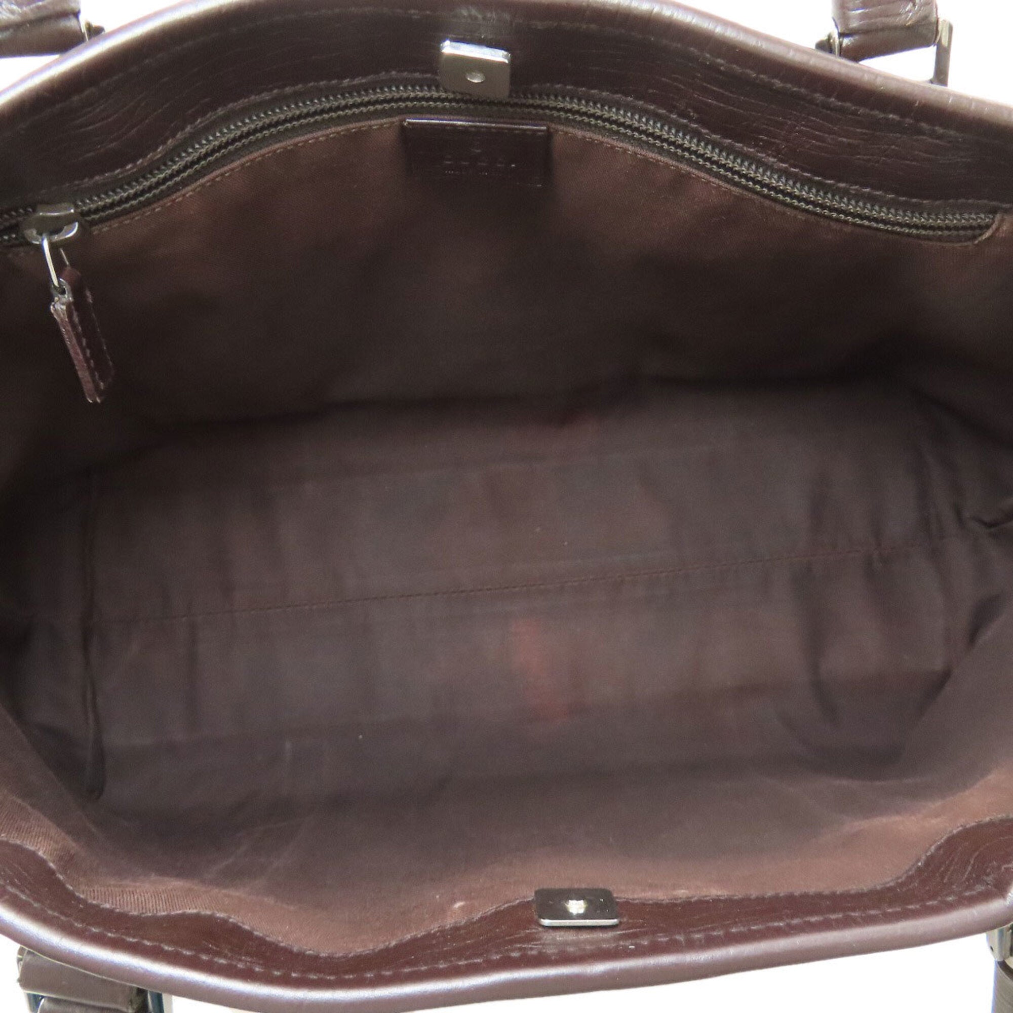 Gucci Brown Pvc Tote Bag (Pre-Owned)