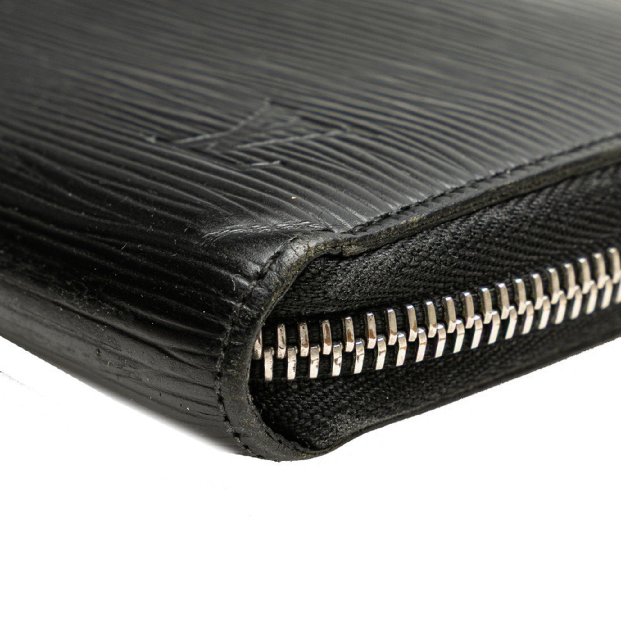 Louis Vuitton Epi Black Leather Long Wallet