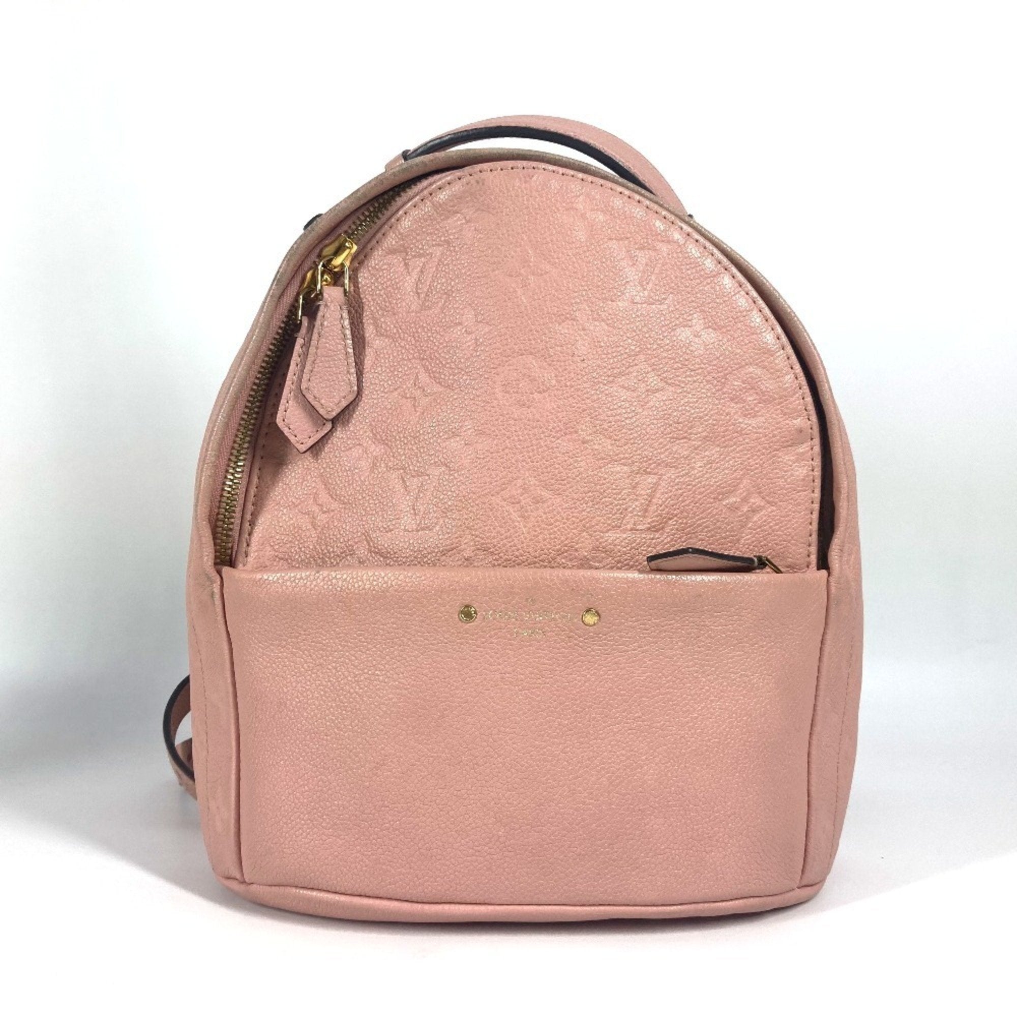 Louis Vuitton Galle Pink Monogram Empreinte Backpack