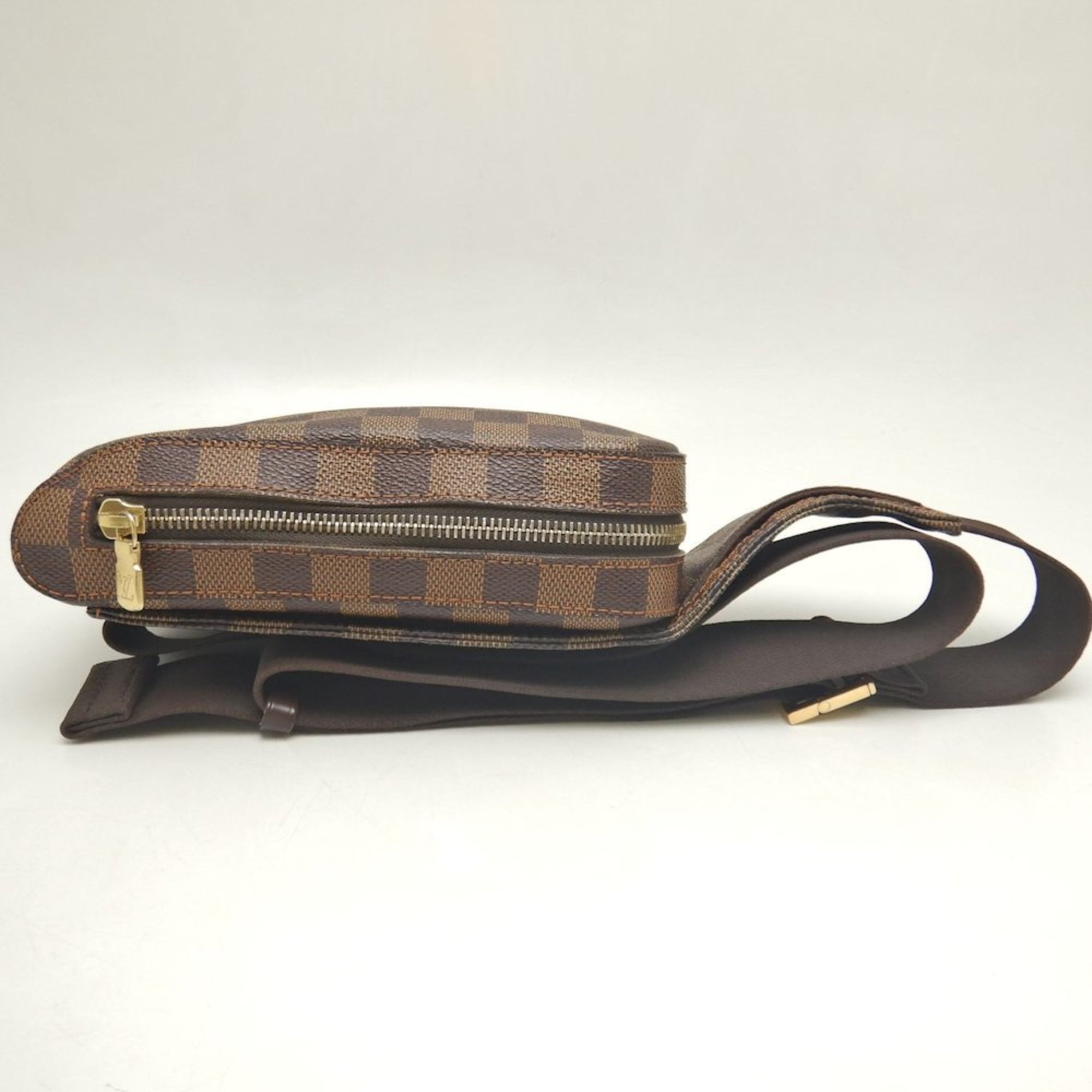 Louis Vuitton Brown Ebene Pvc Sling Bag