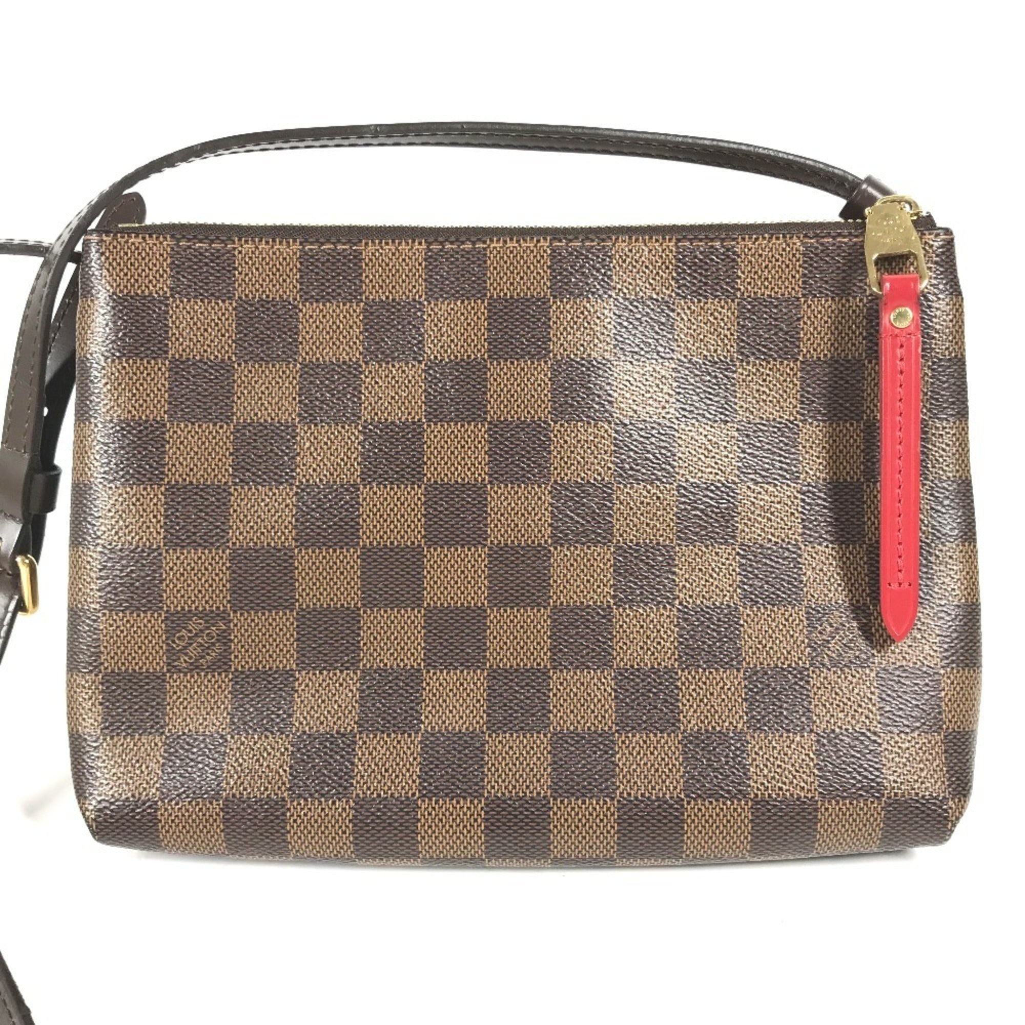 Louis Vuitton Brown Ebene Damier Canvas Pochette Shoulder Bag
