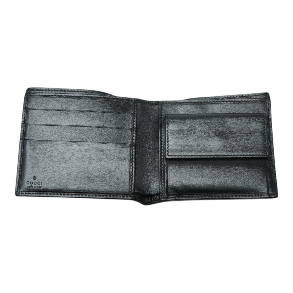 Gucci Black Leather Wallet (Bi-Fold) (Pre-Owned)