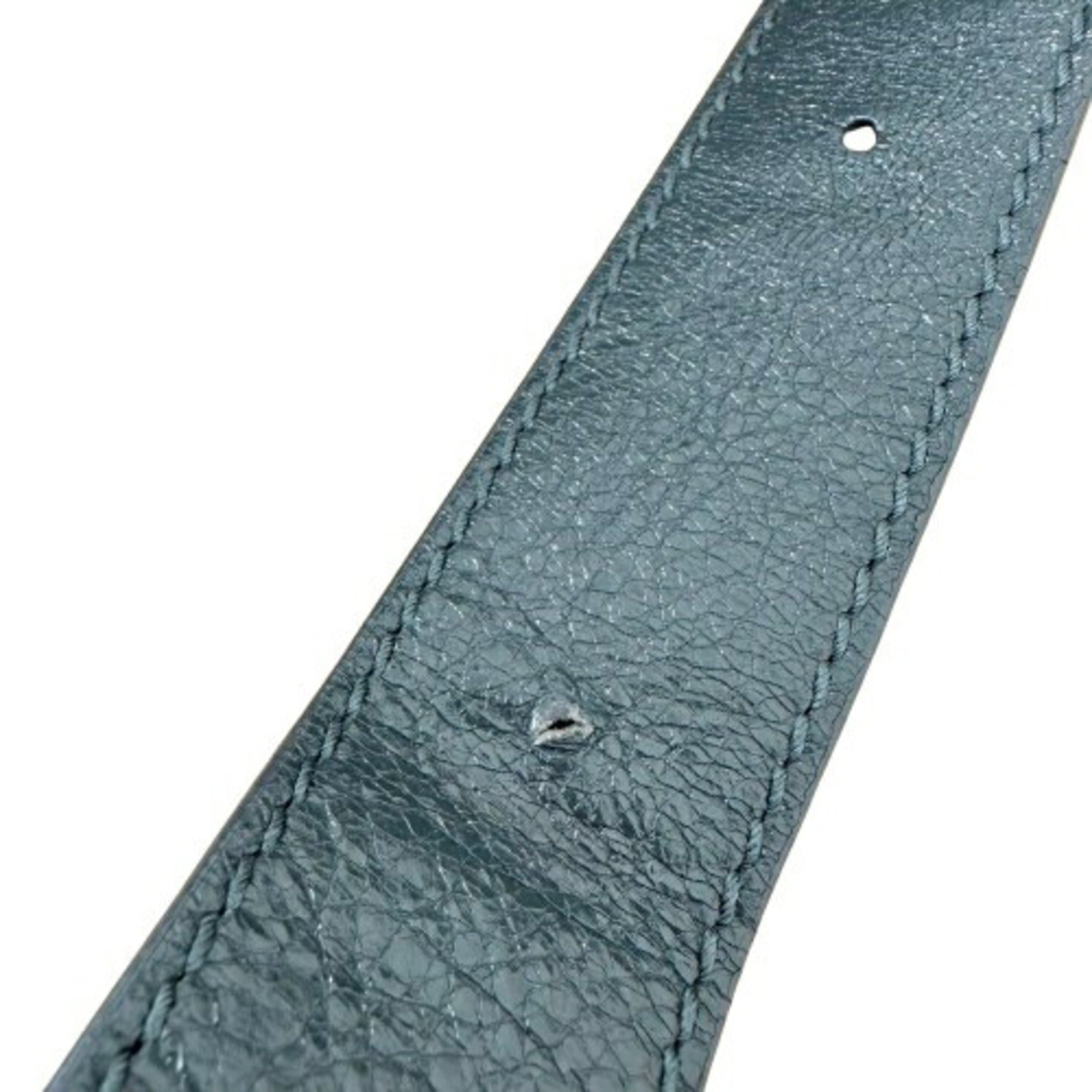 Balenciaga Gray Leather Fanny Pack Sling