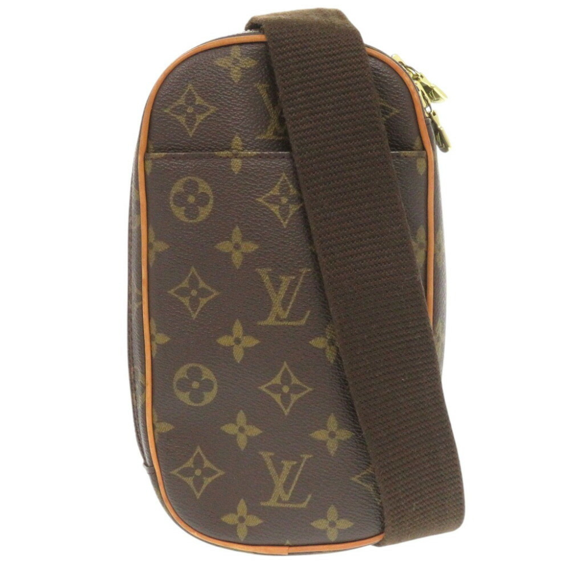 Louis Vuitton Brown Monogram Pochette Sling Bag
