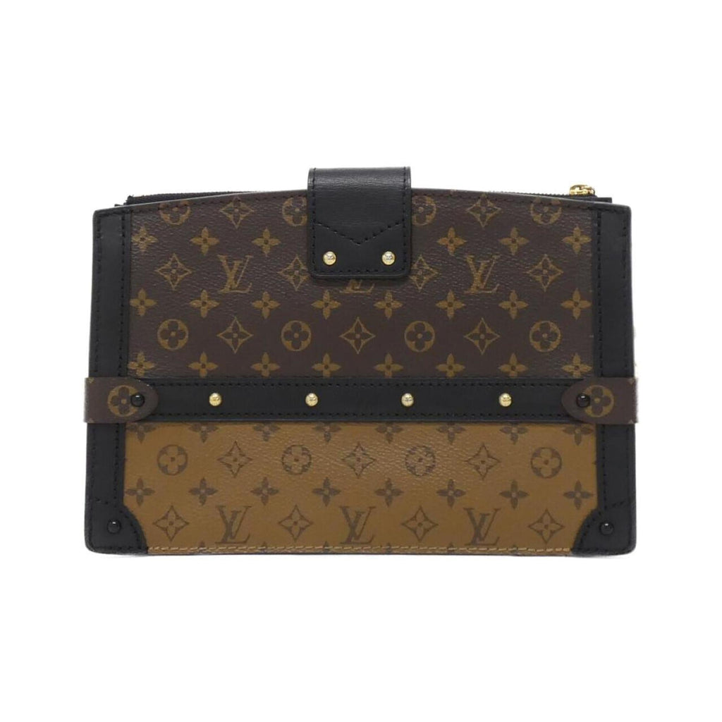 Louis Vuitton Marron Coated Canvas Shoulder Bag