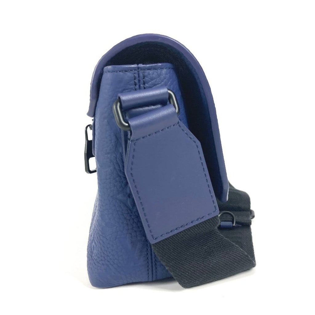 Louis Vuitton Blue Leather Shoulder Bag