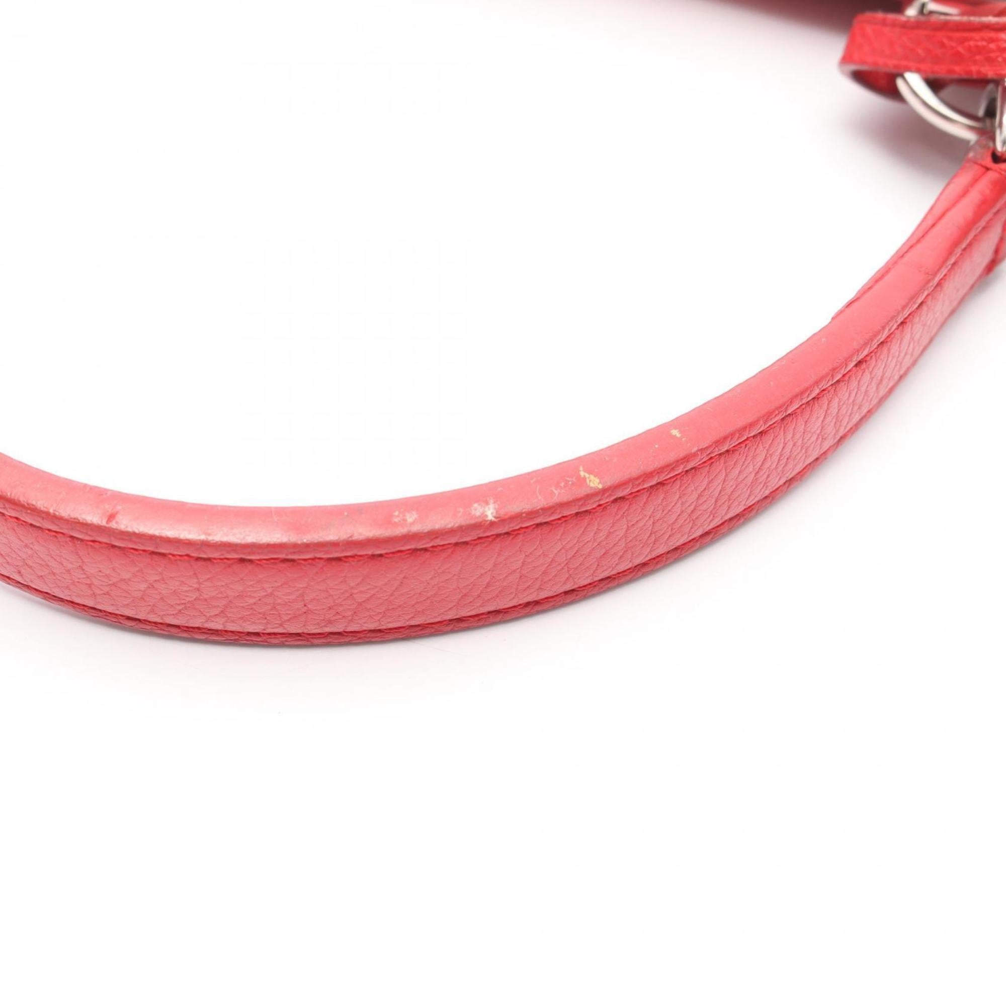 Louis Vuitton Red Color Ruby Leather Handbag