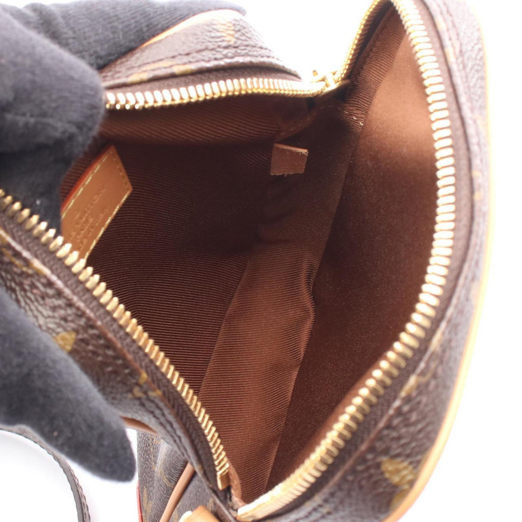 Louis Vuitton Brown Multi-Color Coated Canvas Leather Shoulder Bag