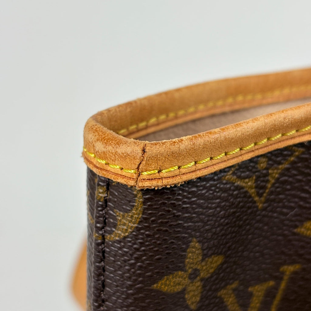 Louis Vuitton Brown Monogram Shoulder Bag Tote Bag