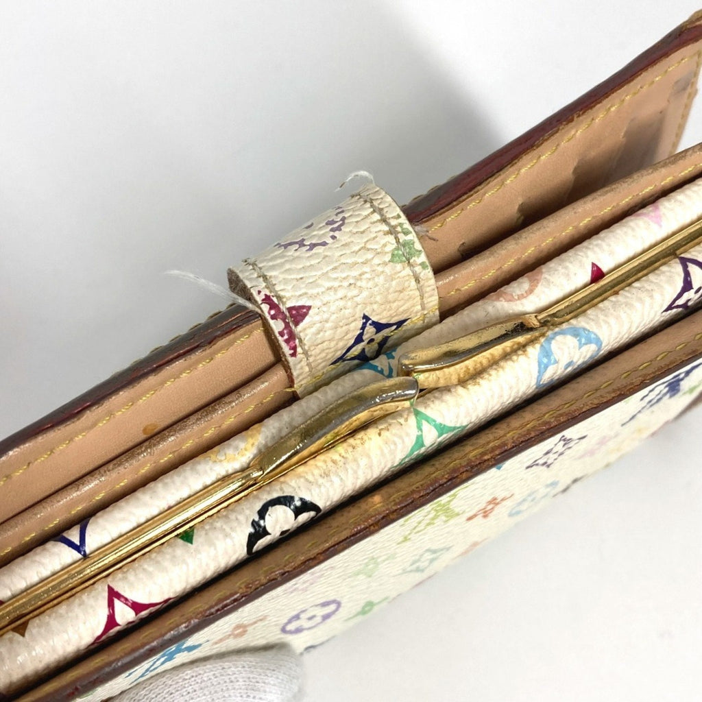 Louis Vuitton Blanc Monogram Multi-Color White Monogram Multicolore Wallet
