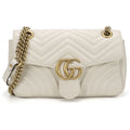 Gucci White Leather Shoulder Bag (Pre-Owned)