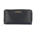 Gucci Black Leather Long Wallet (Bi-Fold) (Pre-Owned)