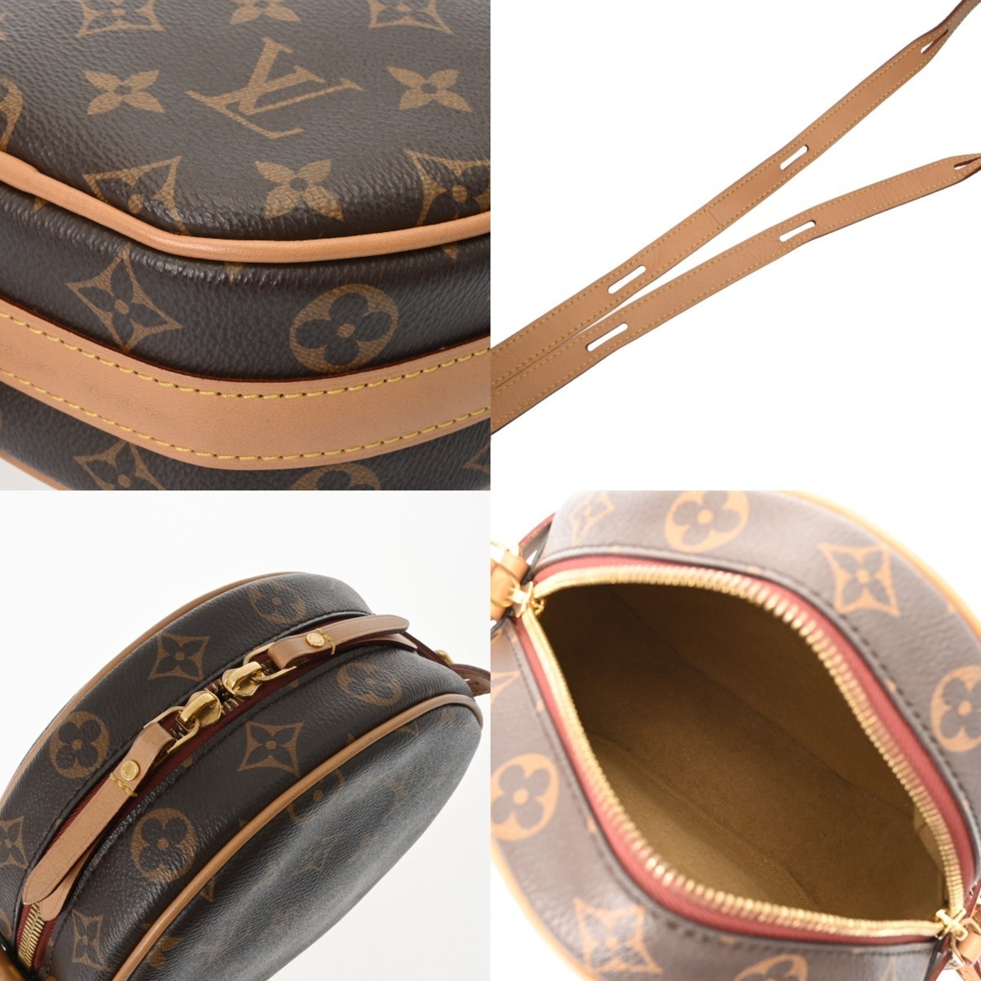 Louis Vuitton Brown Monogram Canvas Shoulder Bag