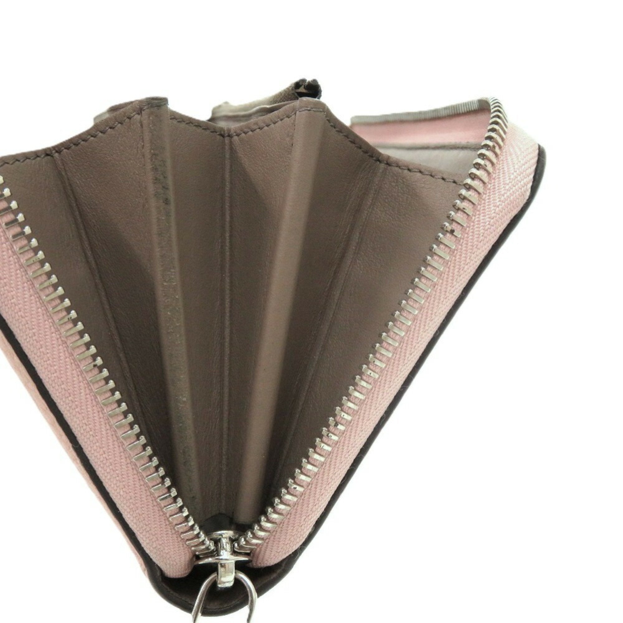 Louis Vuitton Magnolia Pink Leather Long Wallet