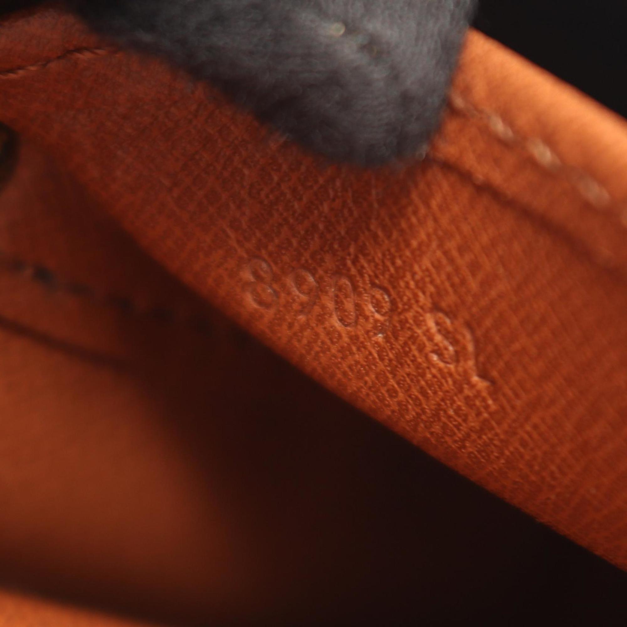 Louis Vuitton Brown Monogram Coated Canvas Leather Handbag Shoulder Bag