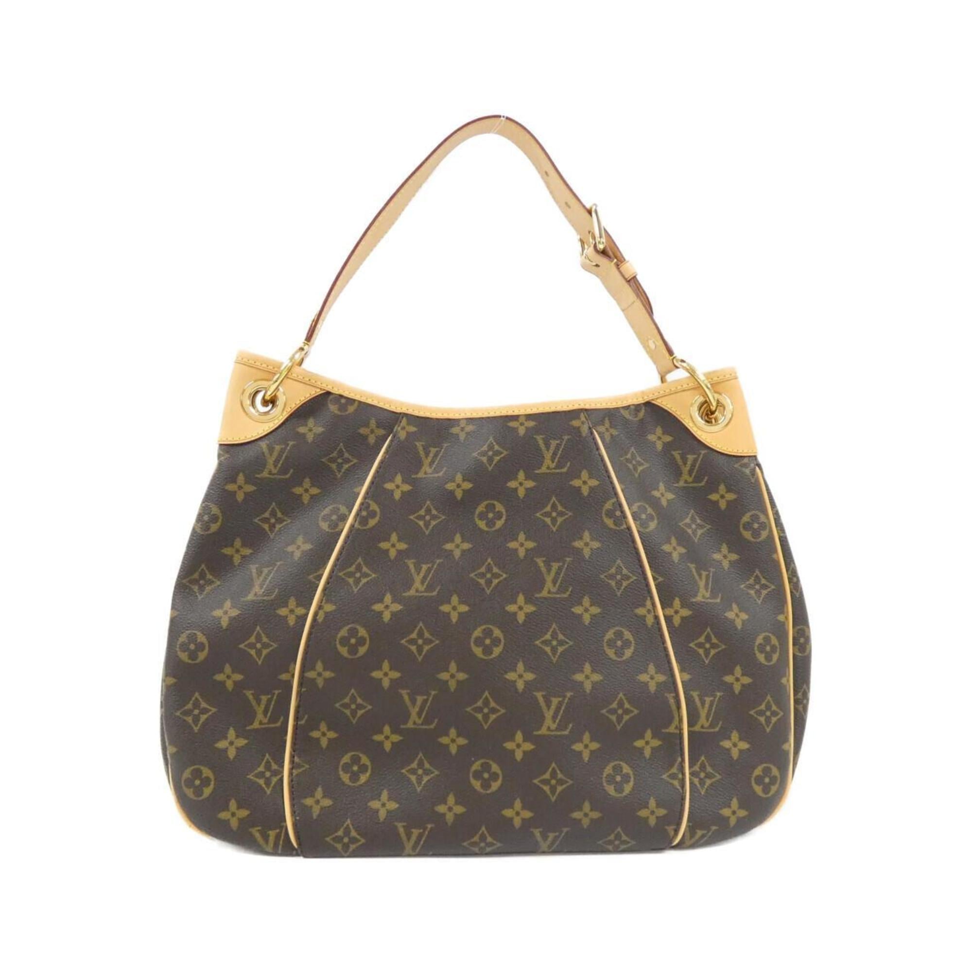 Louis Vuitton Brown Coated Canvas Shoulder Bag