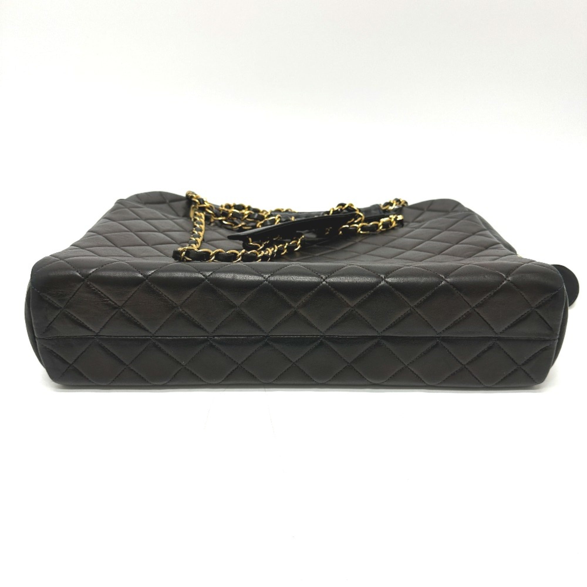 Chanel Black Leather Shoulder Bag