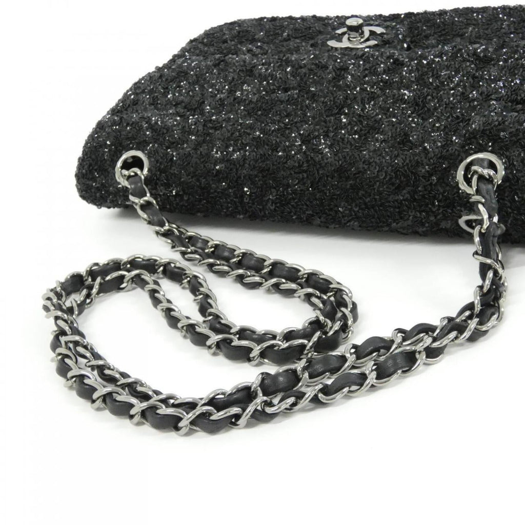 Chanel Black Spangles Shoulder Bag