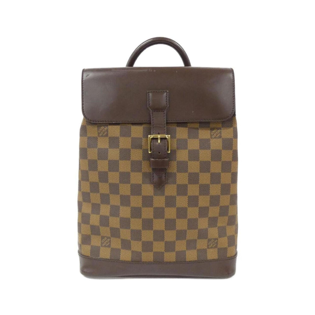 Louis Vuitton Damier Ebene Coated Canvas Backpack