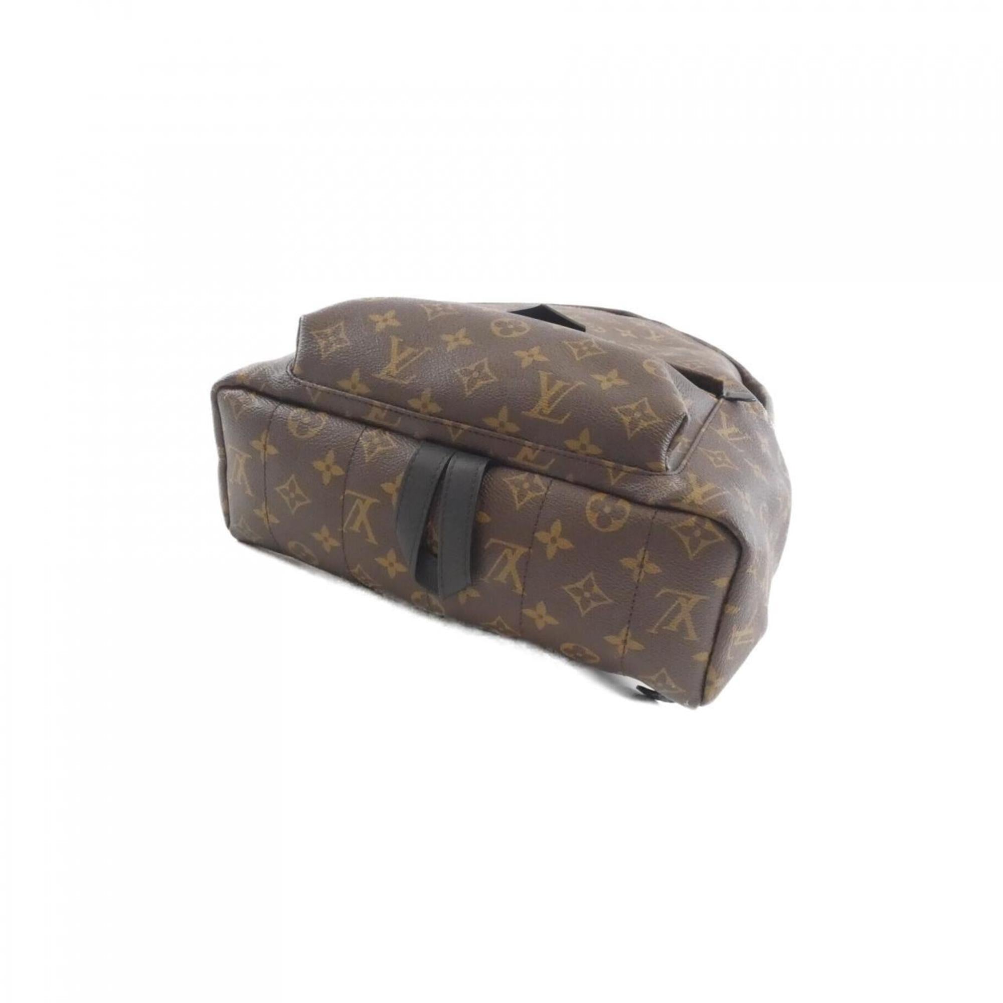 Louis Vuitton Brown Coated Canvas Backpack