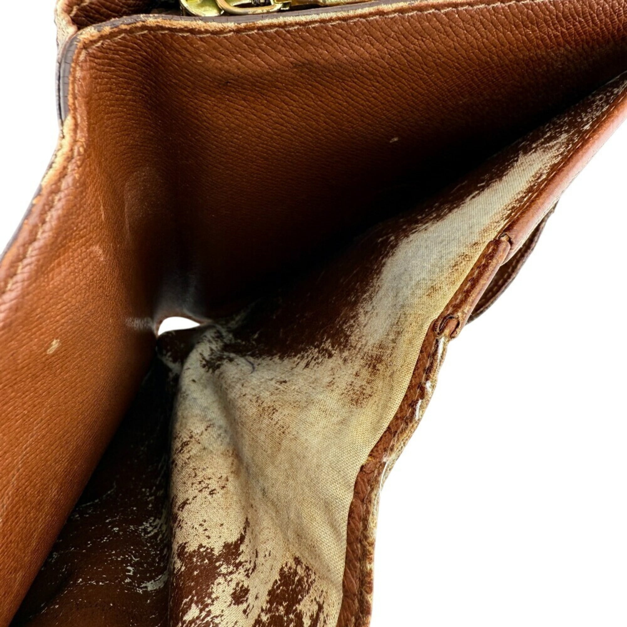 Louis Vuitton Brown Monogram Leather Wallet