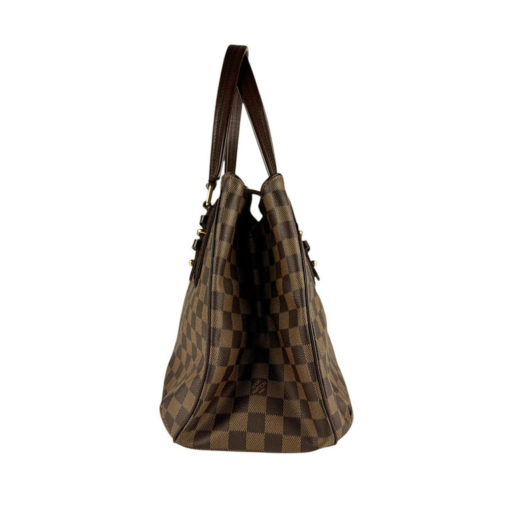 Louis Vuitton Ebene Damier Canvas Handbag