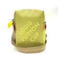 Louis Vuitton Damier Geant Gray Yellow Damier Geant Pochette Shoulder Bag