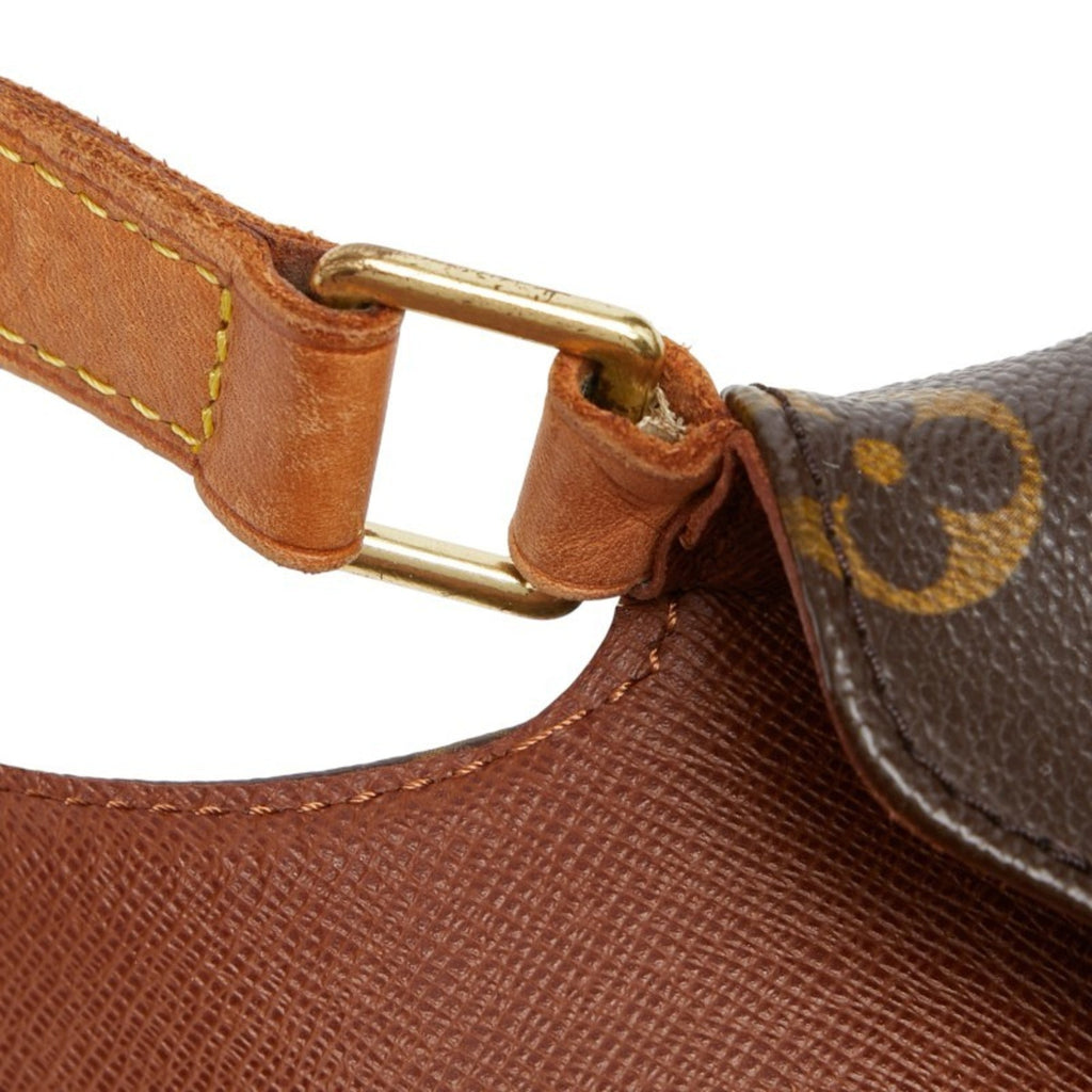 Louis Vuitton Brown Pvc Leather Shoulder Bag