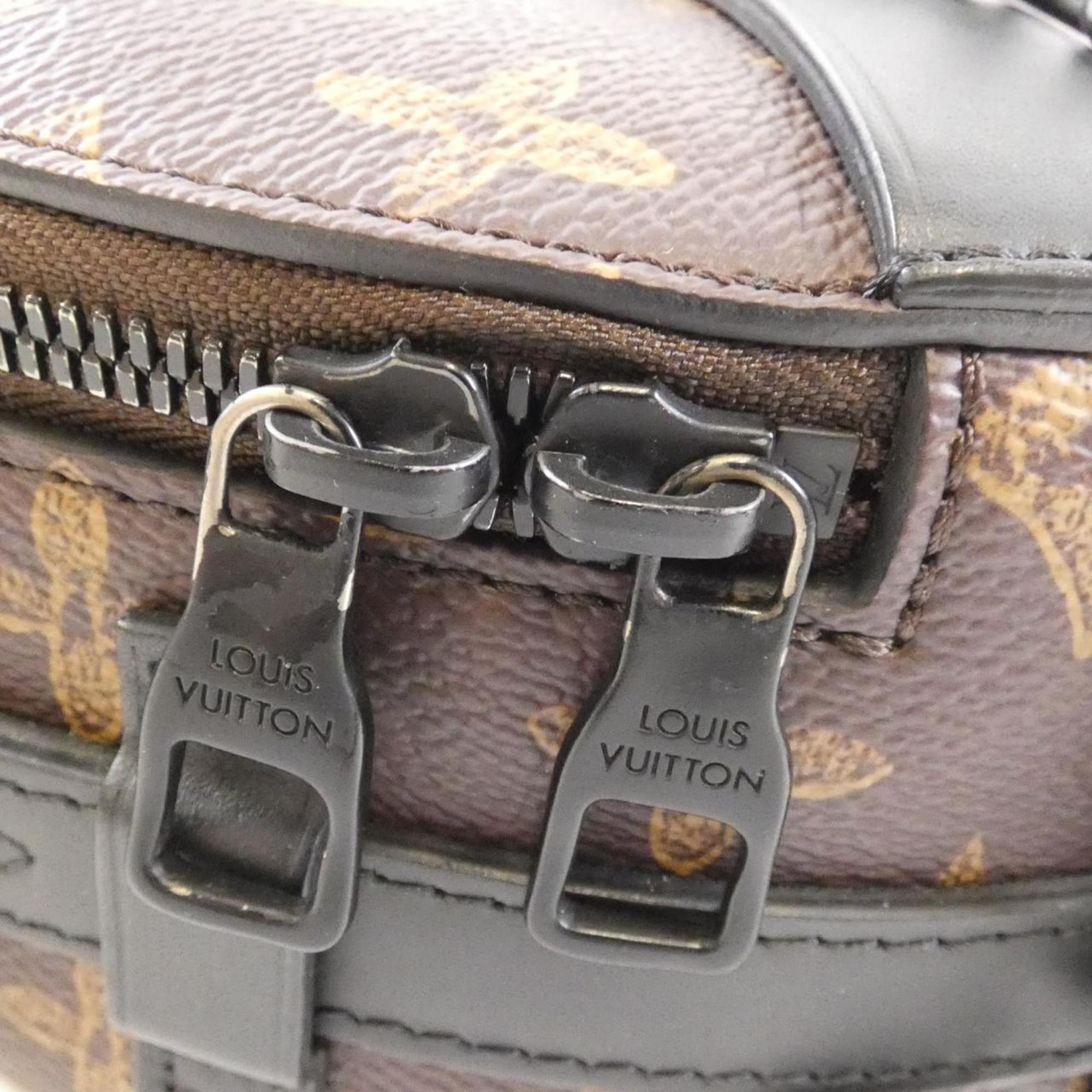 Louis Vuitton Marron Coated Canvas Shoulder Bag