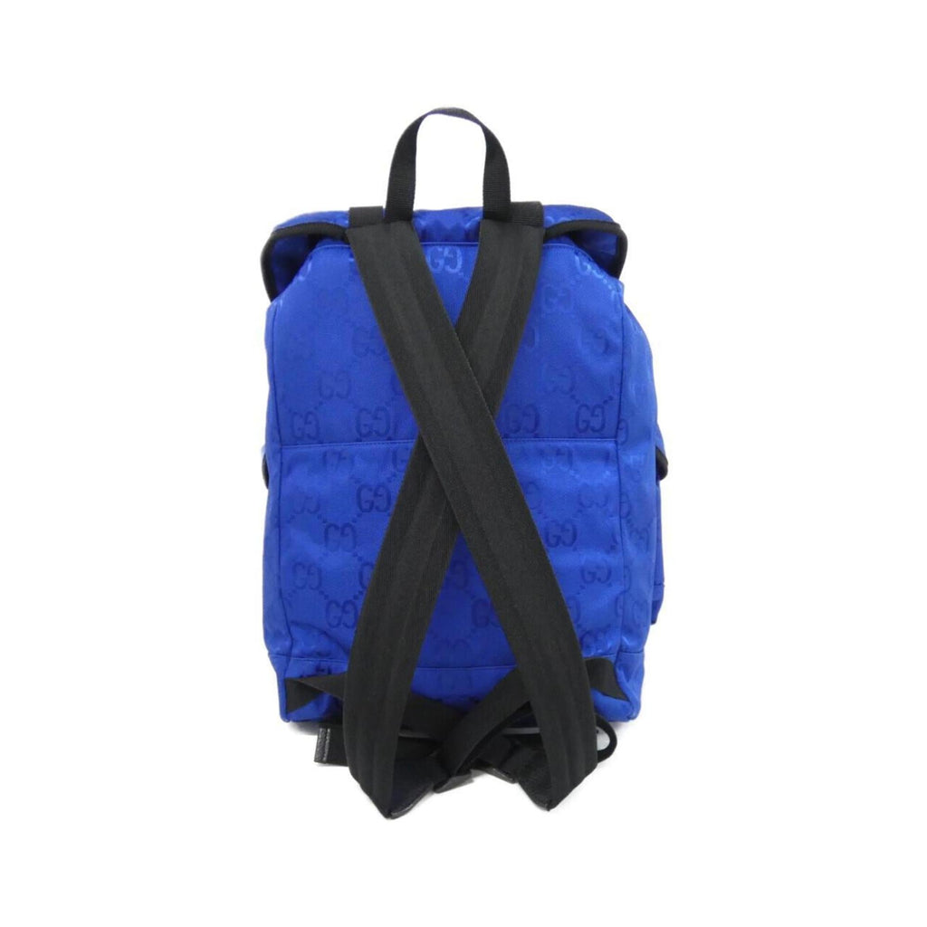 Gucci Blue Nylon Backpack (Pre-Owned)