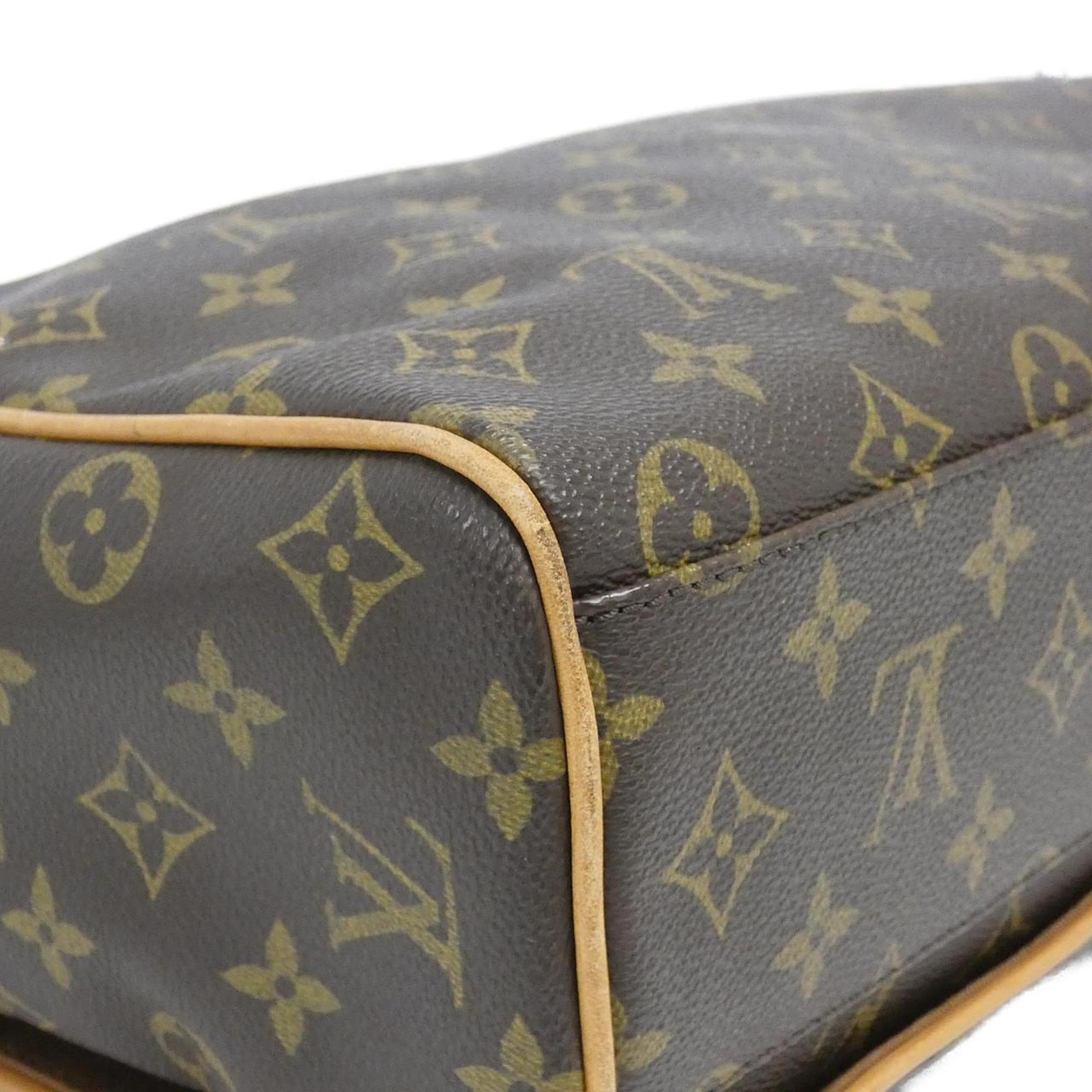 Louis Vuitton Marron Coated Canvas Shoulder Bag