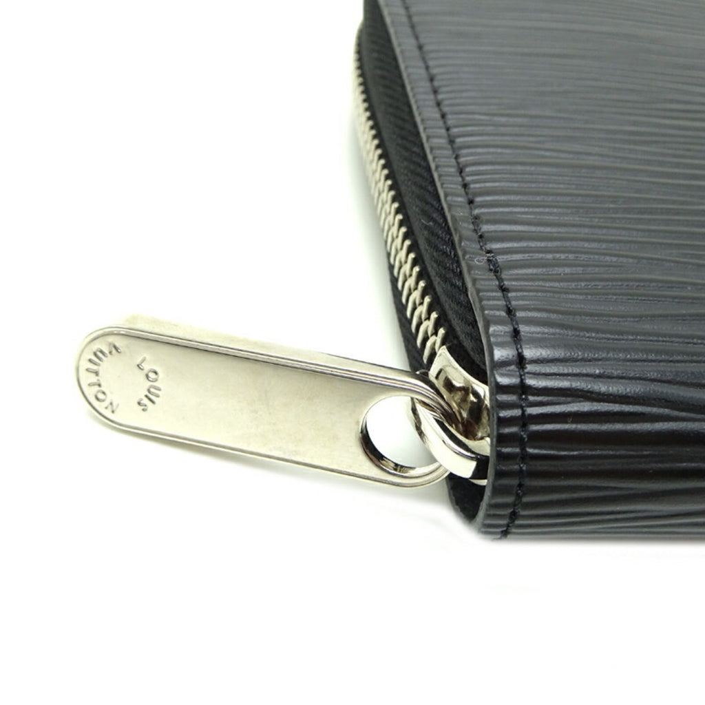 Louis Vuitton Epi Black Noir Epi Leather Long Wallet