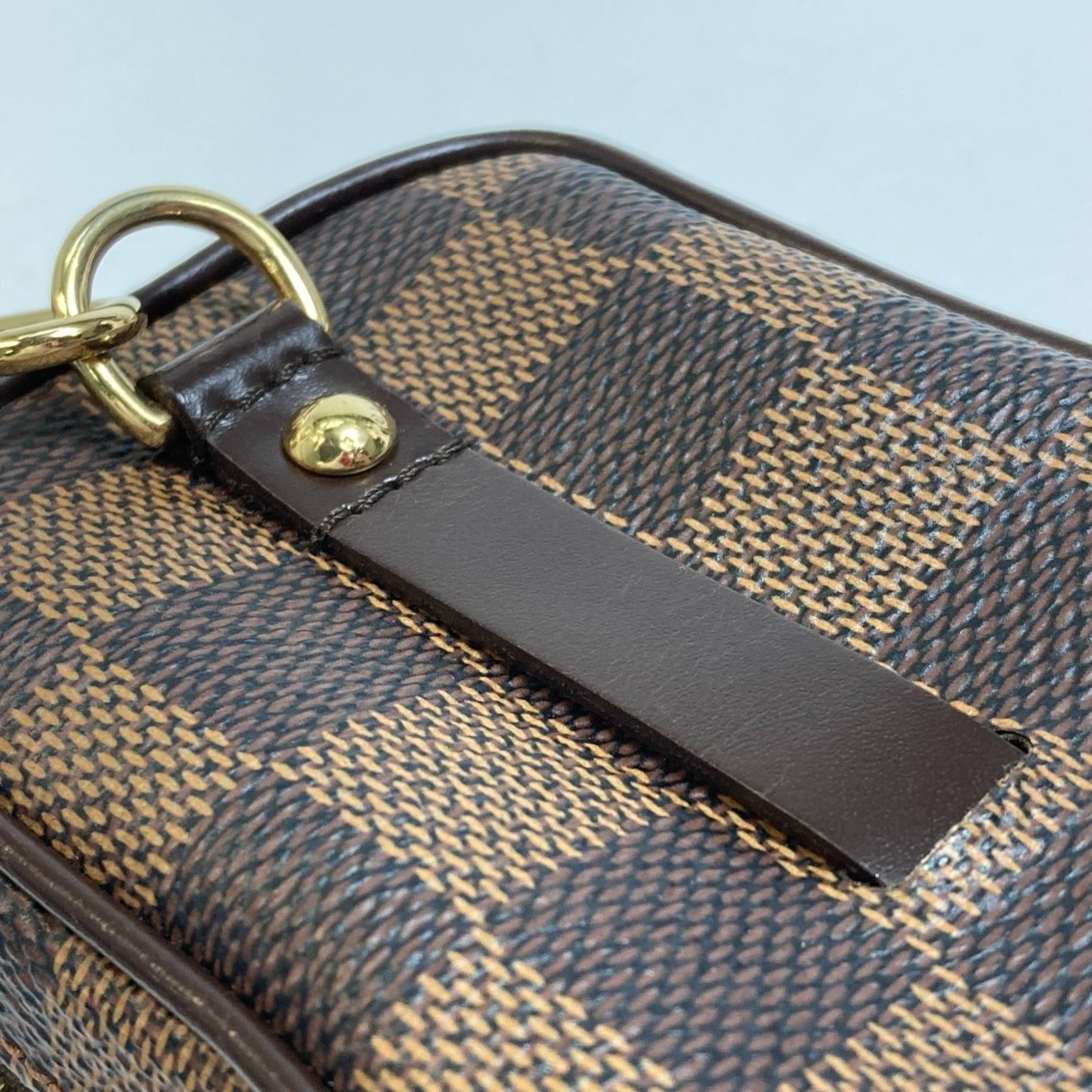 Louis Vuitton Damier Brown Ebene Damier Canvas Shoulder Bag