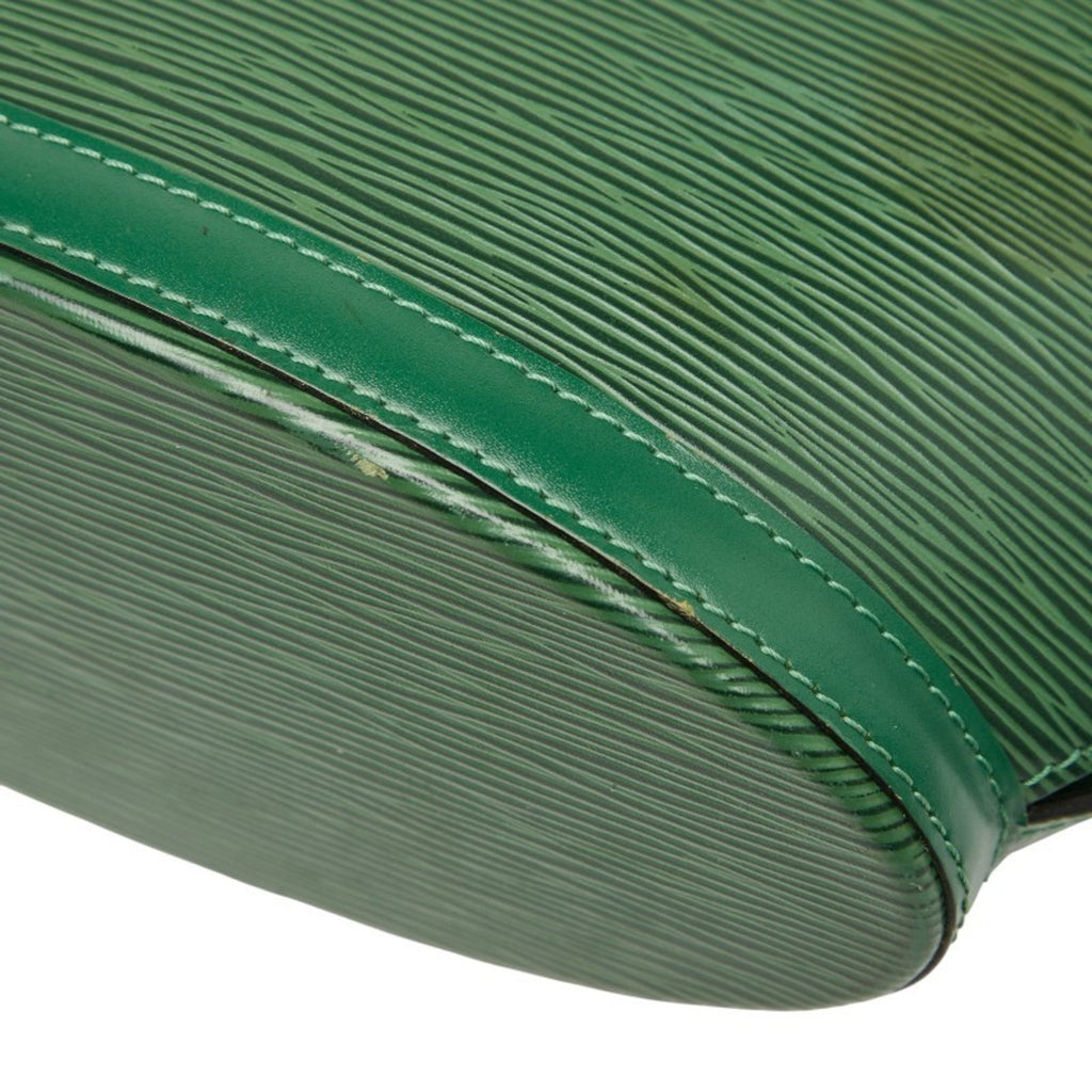 Louis Vuitton Epi Borneo Green Leather Handbag Shoulder Bag