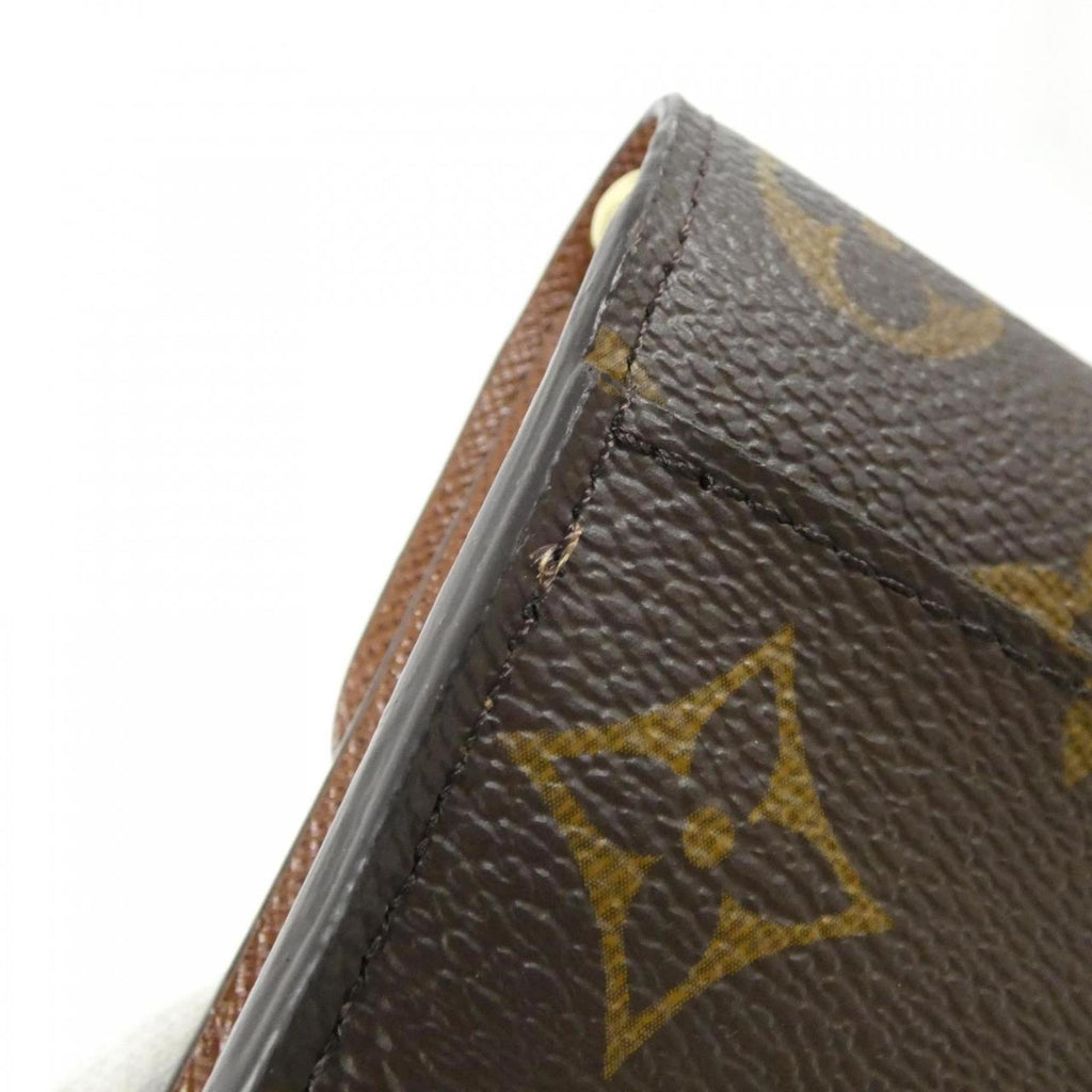 Louis Vuitton Monogram Marron Coated Canvas Long Wallet