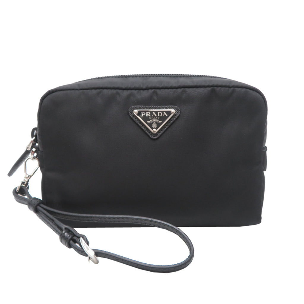 Prada Black Nylon Pouch