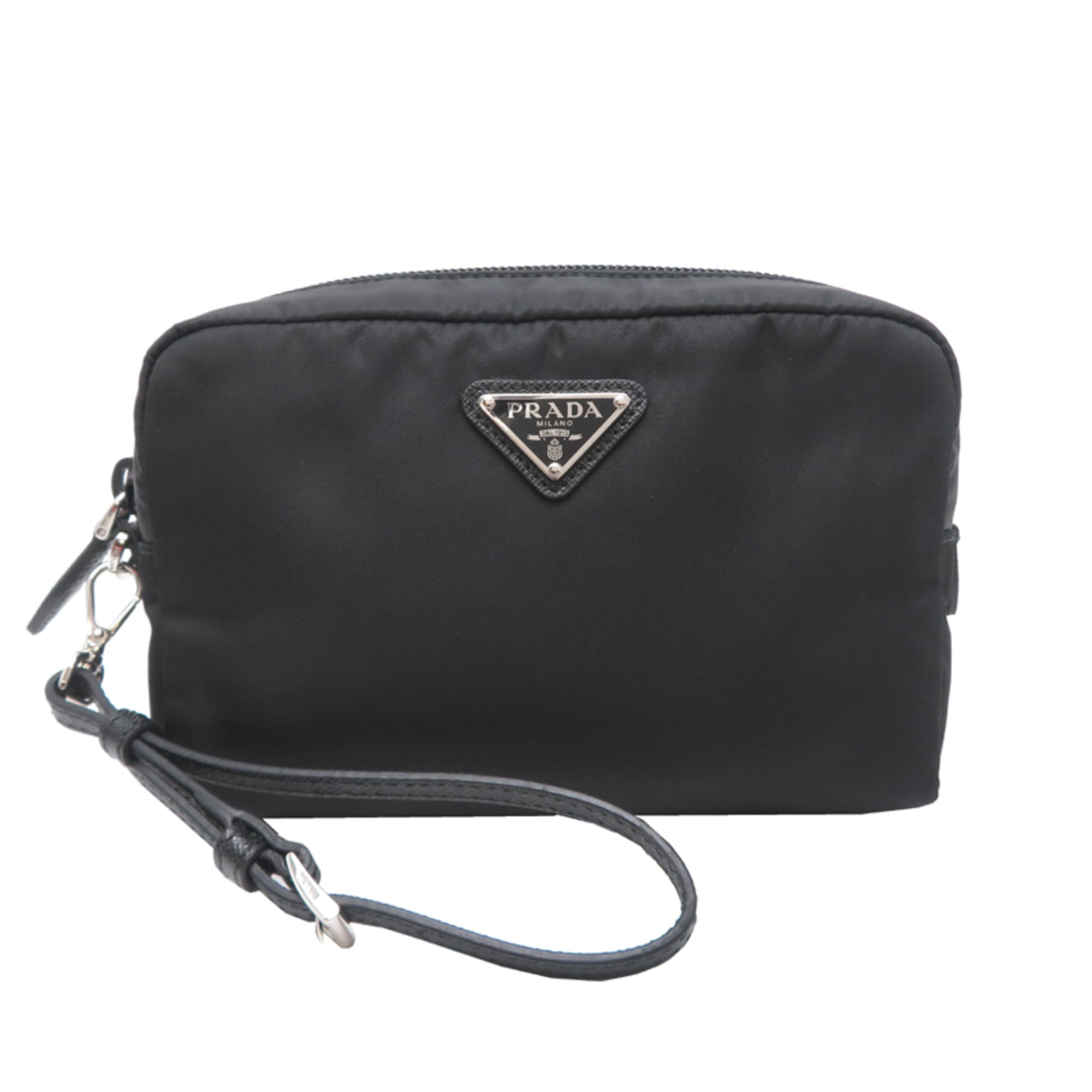 Prada Black Nylon Pouch