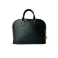 Louis Vuitton Black Epi Leather Boston Bag Handbag